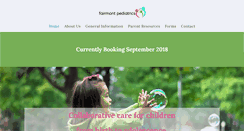 Desktop Screenshot of fairmontpediatrics.com